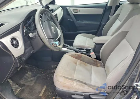 2017 Toyota Corolla L из США, поврежденный, VIN 2T1BURHE1HC883884